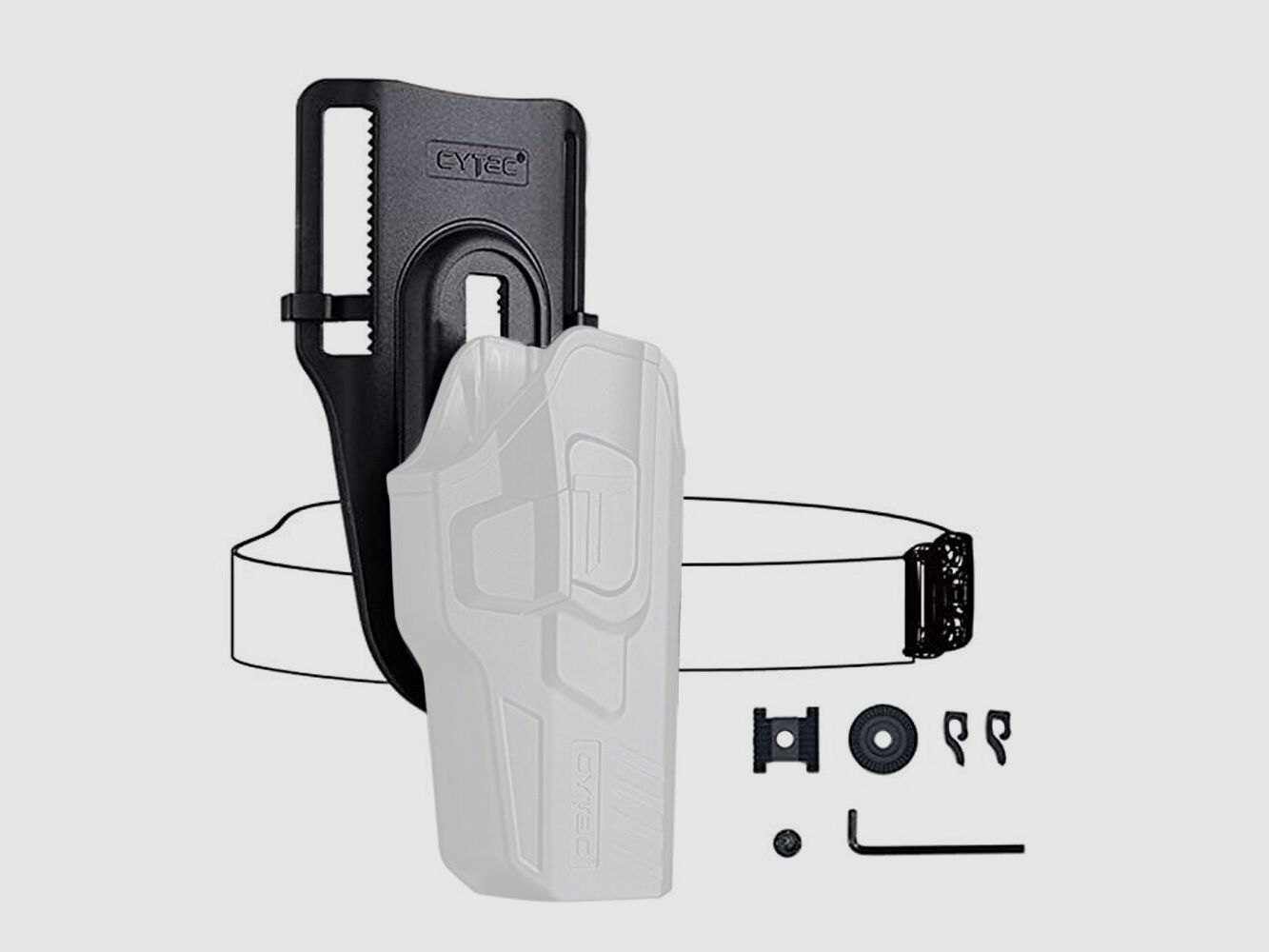 CYTAC	 Belt Loop Low Ride R-Defender, T-ThumbSmart