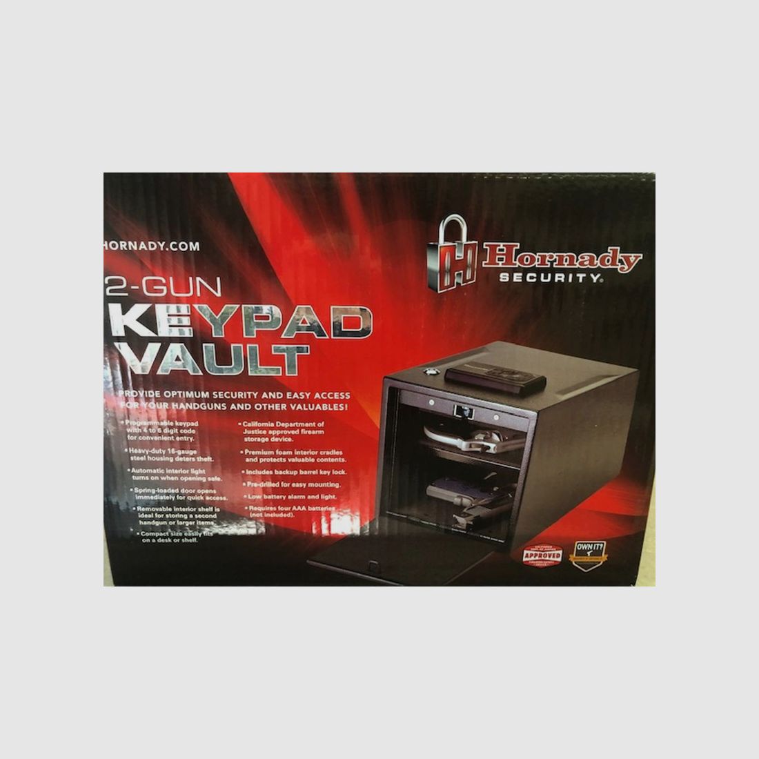 HORNADY SAFE FÜR 2 PISTOLEN, Bild 1 von 3