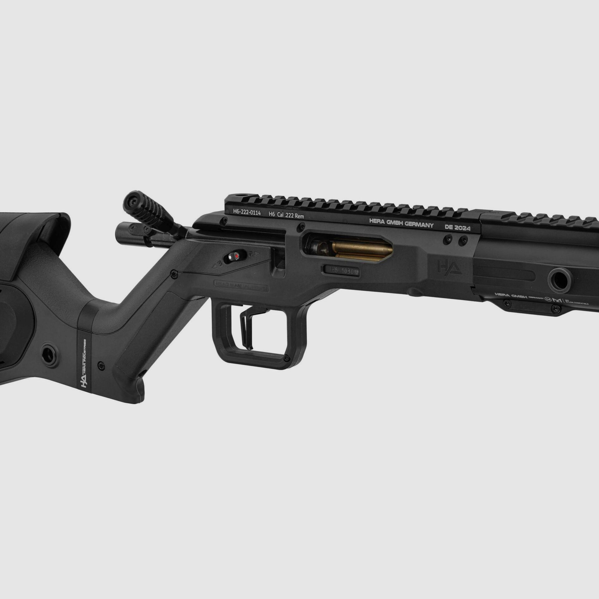 Repetierbüchse HERA ARMS H6 V1.1 Kal. 222 Rem – SCHWARZ, Bild 33 von 39