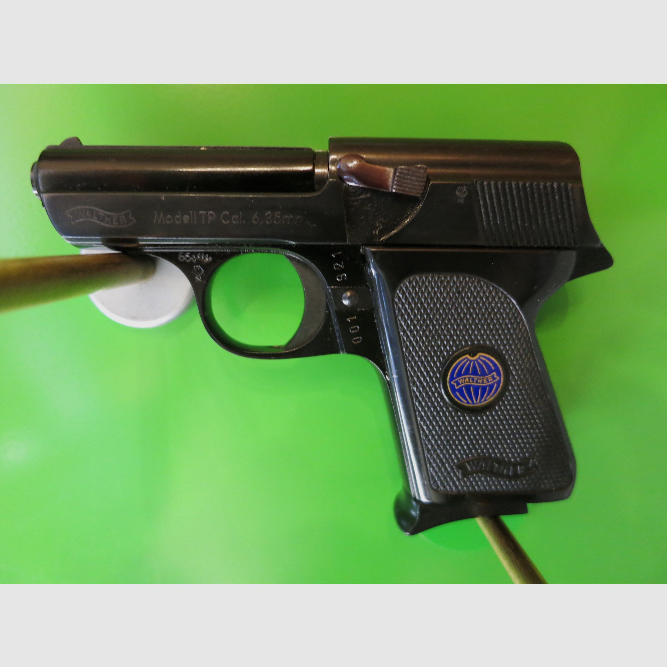 Walther TP, caliber 6.35 Browning, the classic for trap shooting #13-