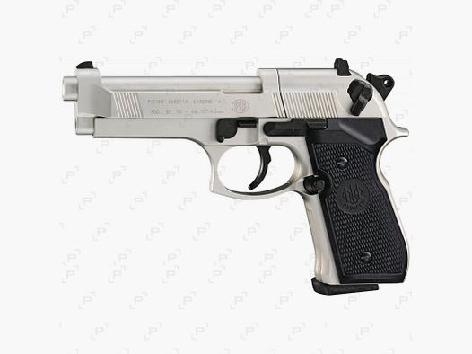 Pistolet CO2 BERETTA M92 FS NICKELÉ Calibre 4,5 mm