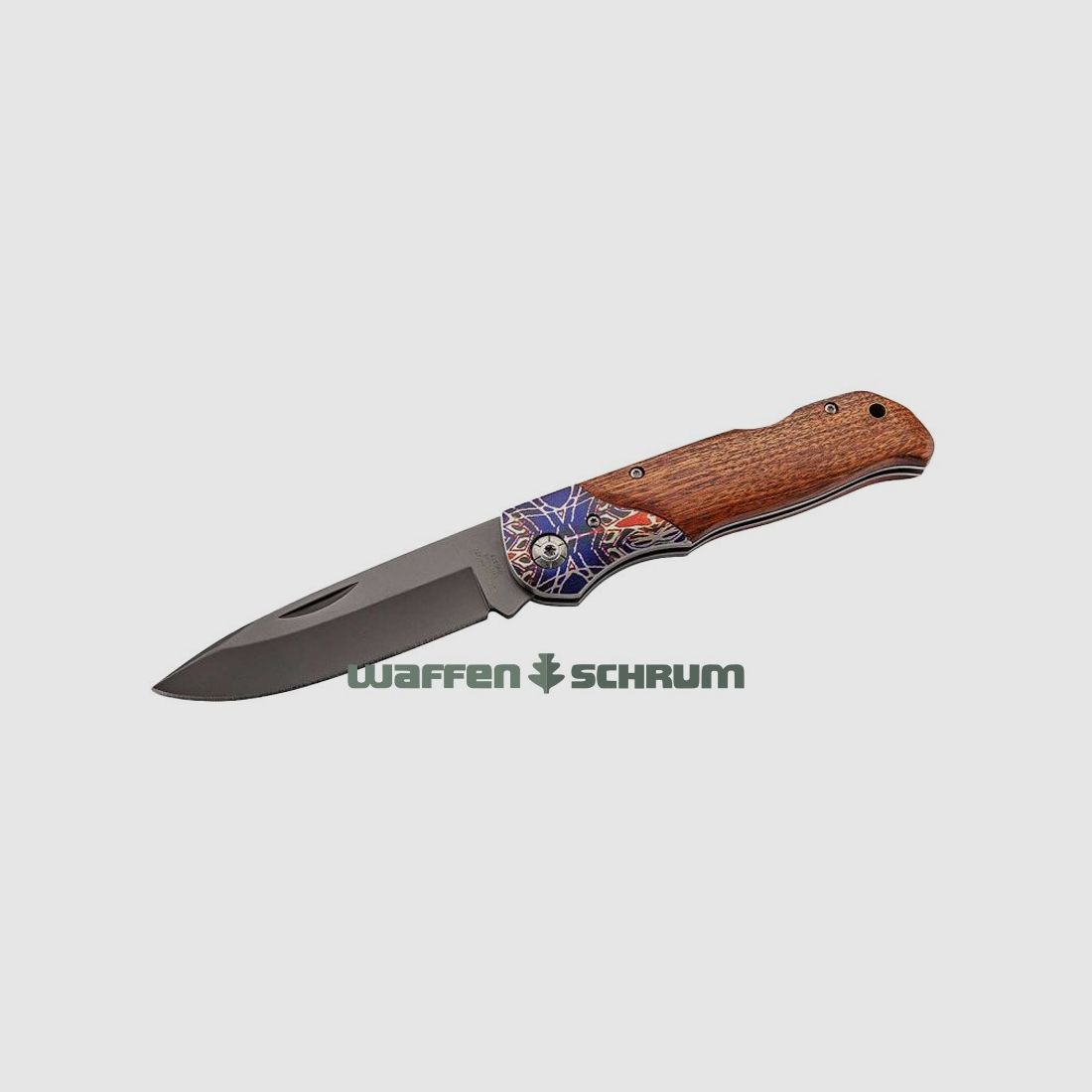 Herbertz Taschenmesser Cocoboloholz AISI 420 Stahl, rostfrei