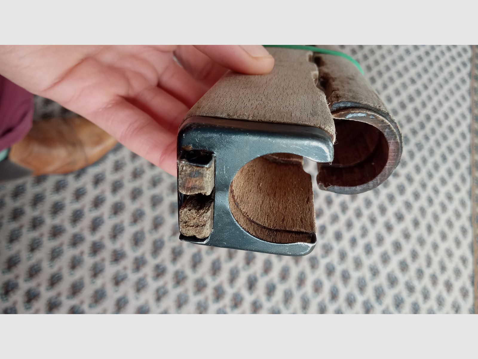 #4 Ghostly M70 Handguard / Zastava Yugo AK Foregrip incl. Steel Ferrule  // probably also suitable for LCT