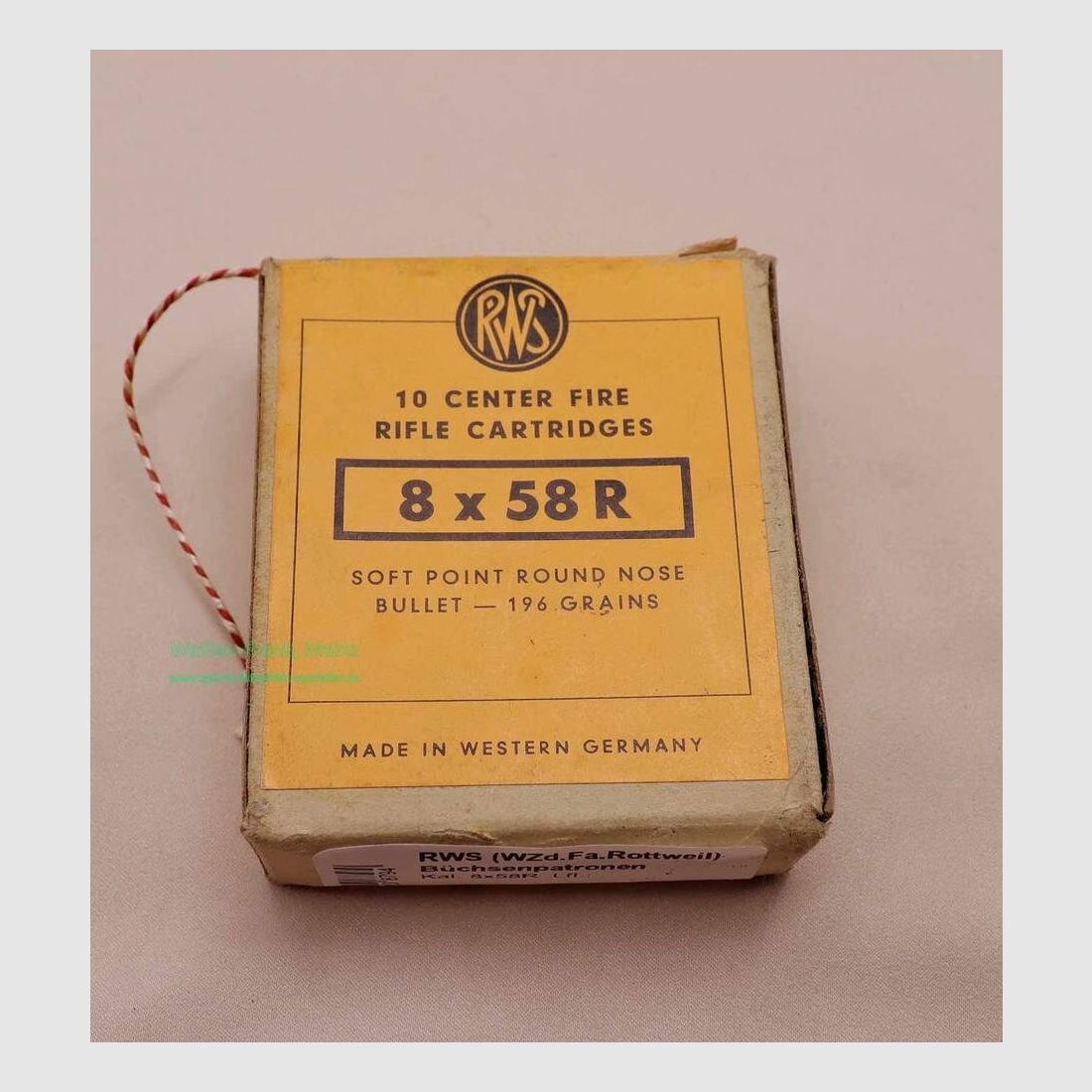 RWS (WZd.Fa.Rottweil) cartuchos de rifle