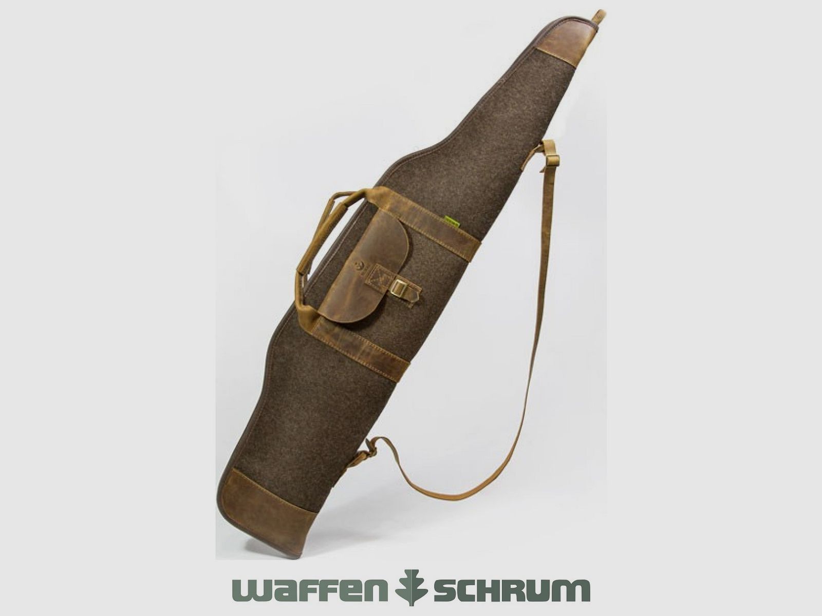 Waldkauz Büchsenfutteral ''Waldläufer'' / Länge 110cm / Braun