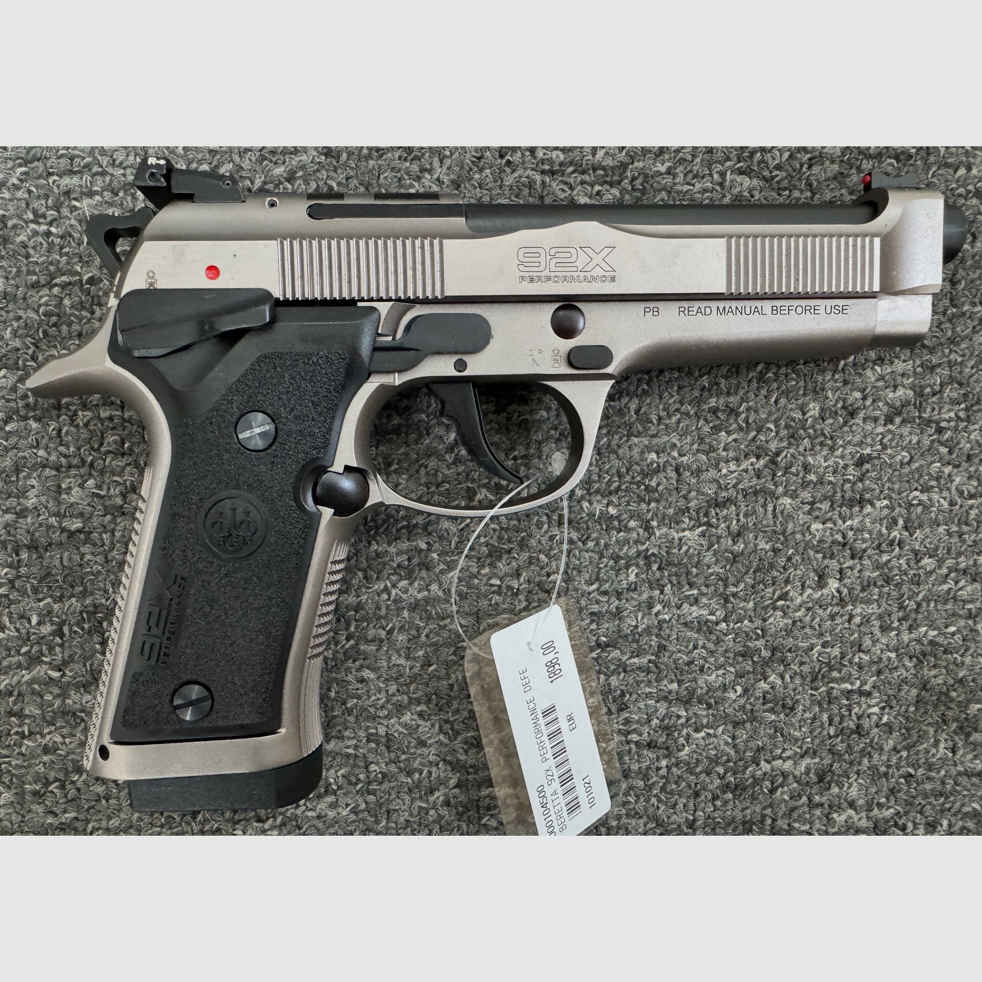 Beretta 92X  Performance Defensive RDO 9mm Luger - Neuwaffe