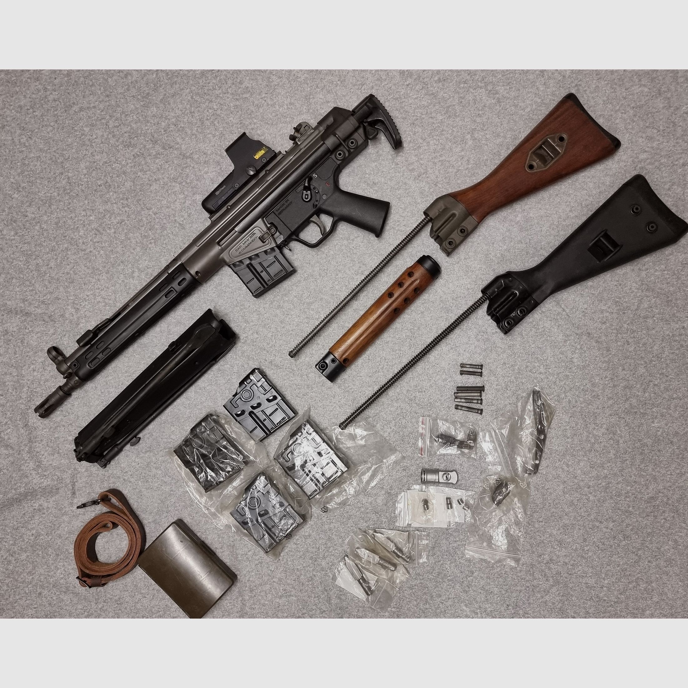 Schwaben Arms SAR M41 Kommando - wie Heckler&Koch G3K mit reichlich Zubehör! .308 Winchester  - kein Offizier