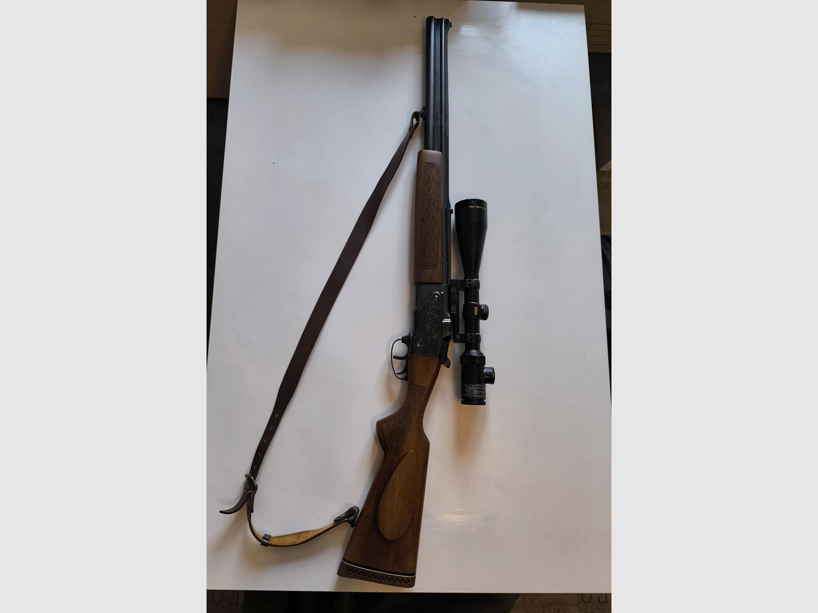 Brünner double-barreled shotgun