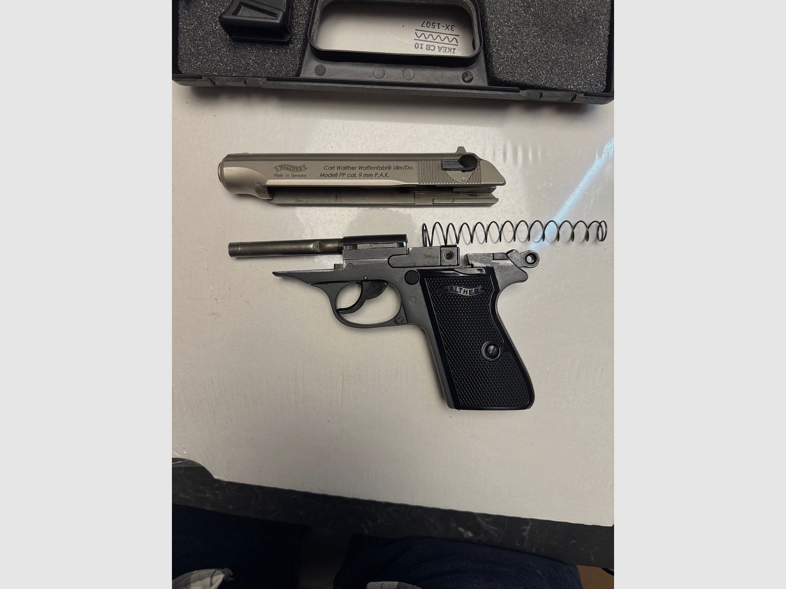 Gas and signal pistol, Walther PP