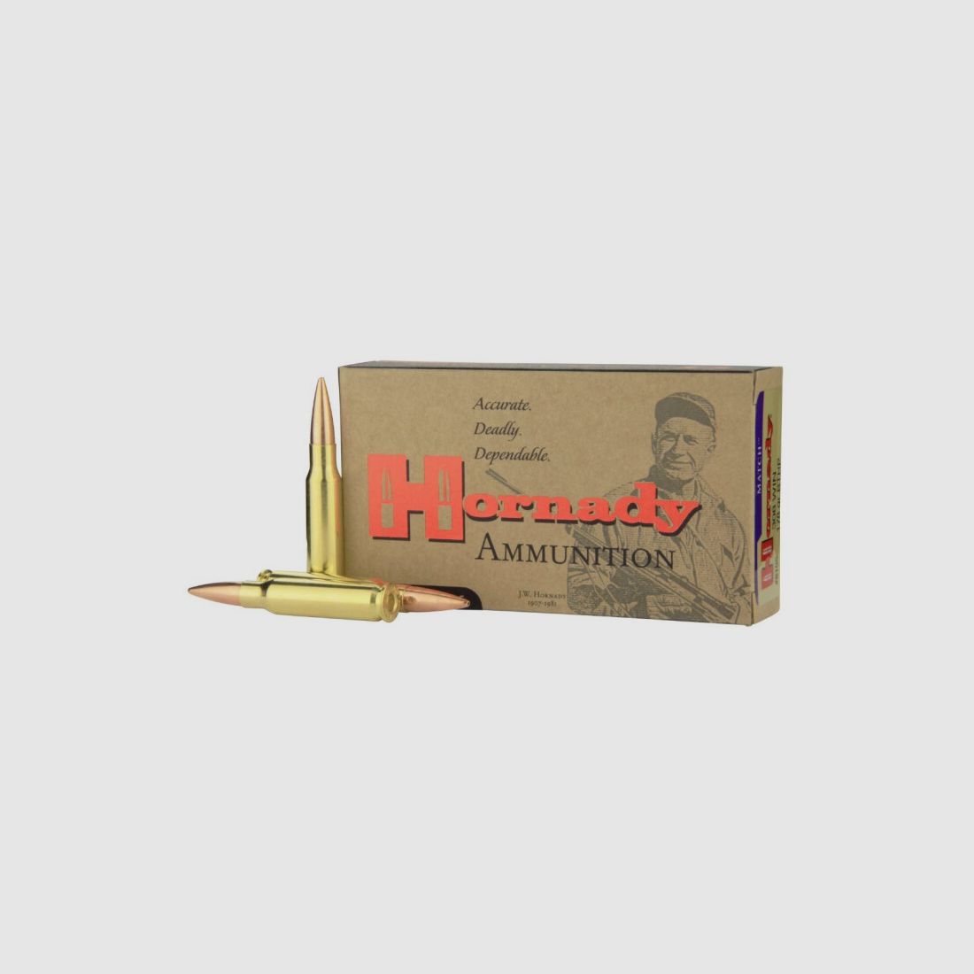 Hornady .308 Win 178 grs. BTHP Match, Bild 1 von 2