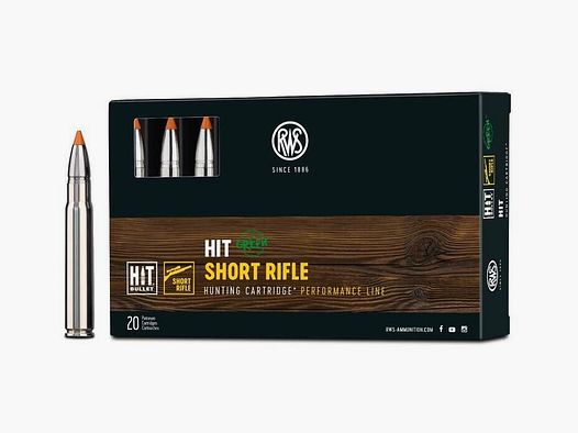 RWS HIT Short Rifle 16.2g/250gr à20 9.3X62