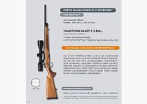 Steyer Jungjager Pakket Repetitiegeweer met Richtkijker STEYR MANNLICHER CL II GOISERER + GPO Spectra
