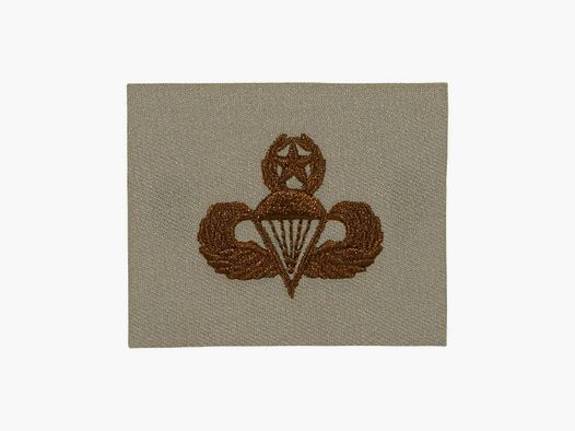 JR Emblem Co. JR Emblem Co. Insignia US Master Parachutist Textil desierto