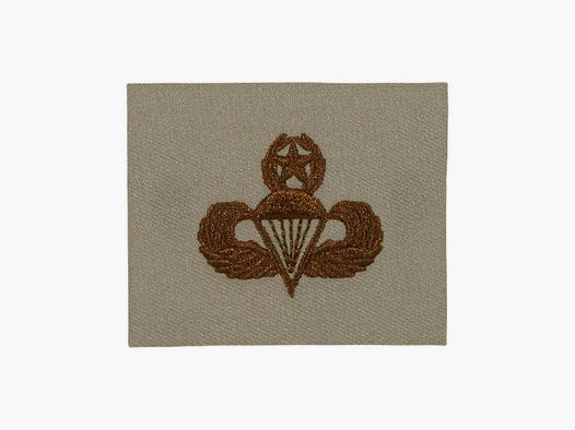 JR Emblem Co. JR Emblem Co. Abzeichen US Master Parachutist Textil desert