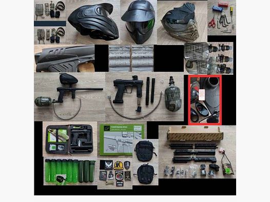Planet Eclipse ETHA 2 + KIT (Paintball Starter Set: USED!) VB