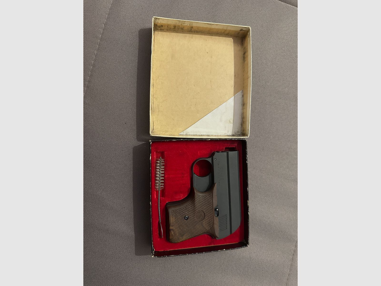 EM-GE blank firing pistol 6 mm Flobert bang including original packaging