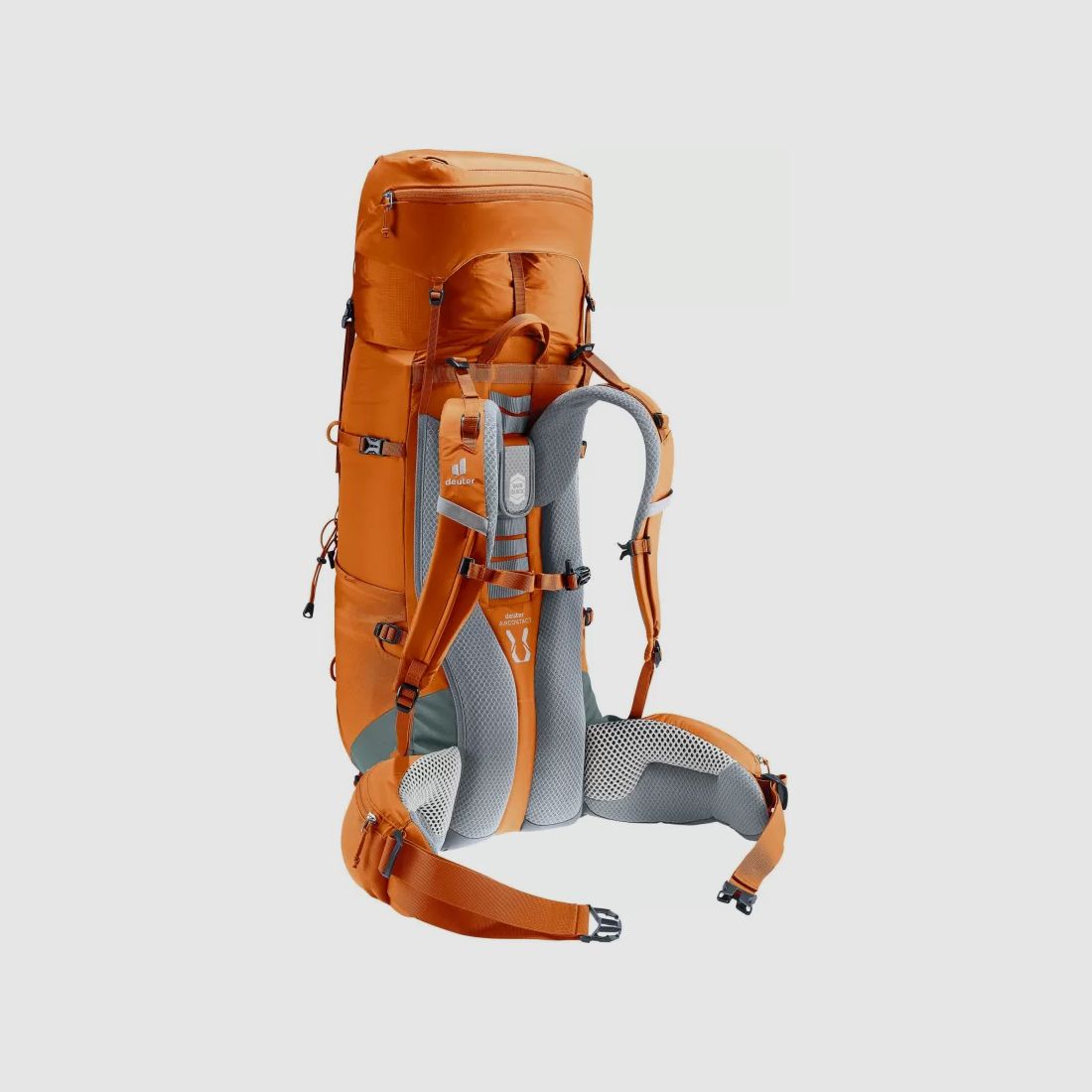 Deuter Aircontact Lite 40 + 10 orange, braun, rot, Bild 3 von 12