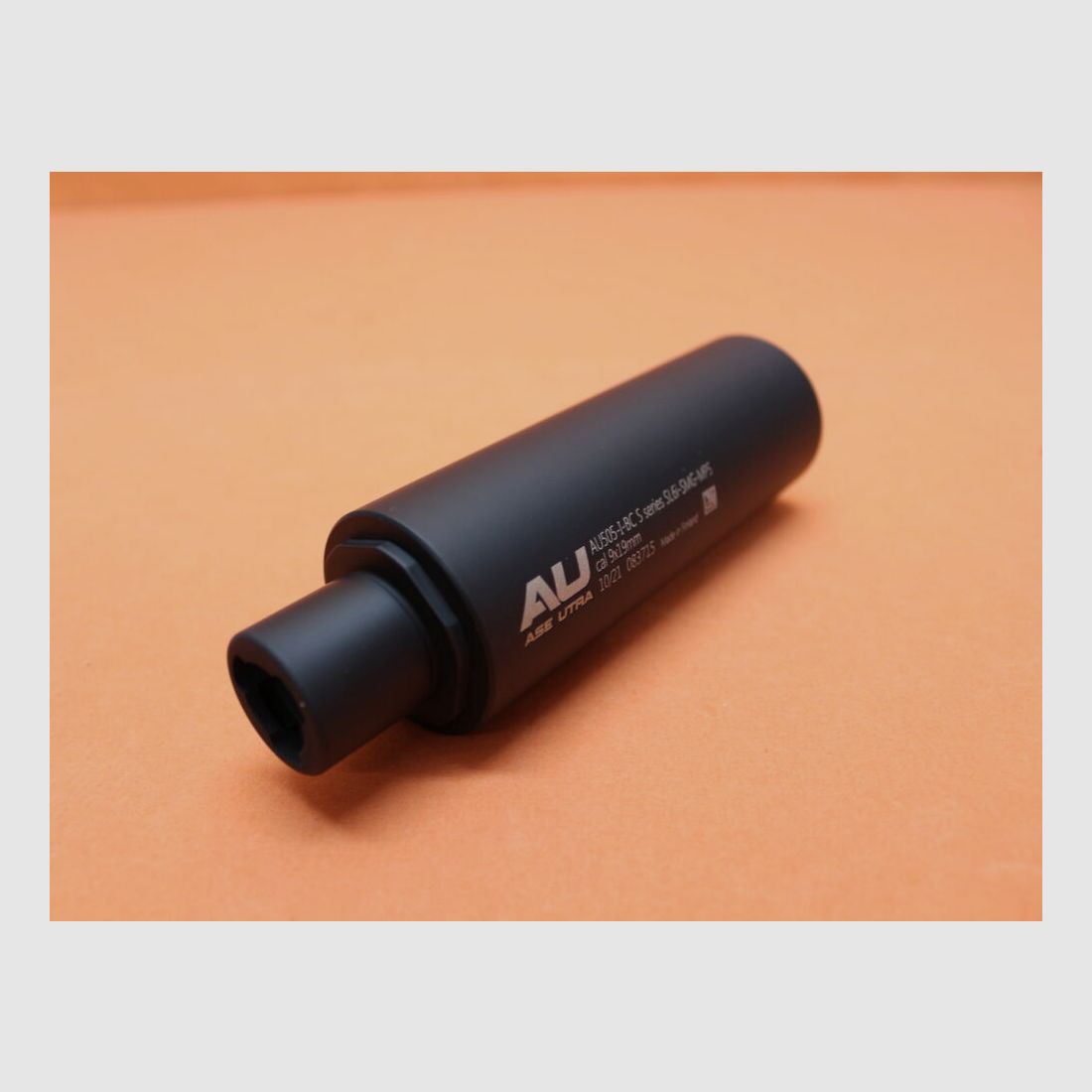 ASE Utra Schalldämpfer 9mm ASE Utra SL6i BC Black Cerakote (AU505-I-BC S Series) 3-Lug Typ H&K HK MP5/MKE T94