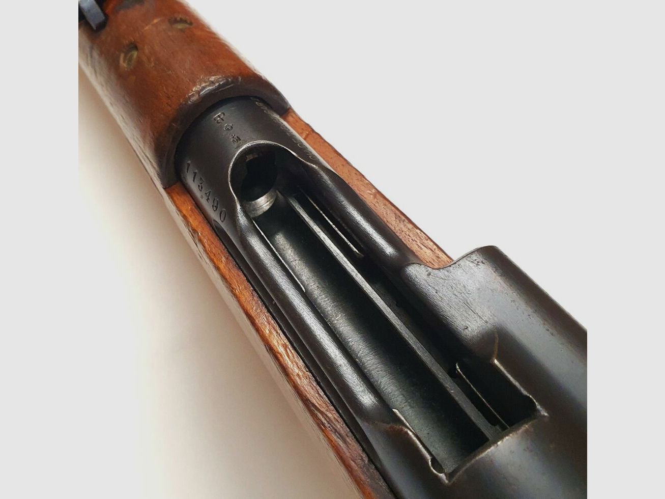 Bern Weapons Factory Repeating Rifle Bern Weapons Factory Swiss K11 Caliber 7.5x55 Swiss complete matching numbers + bayonet