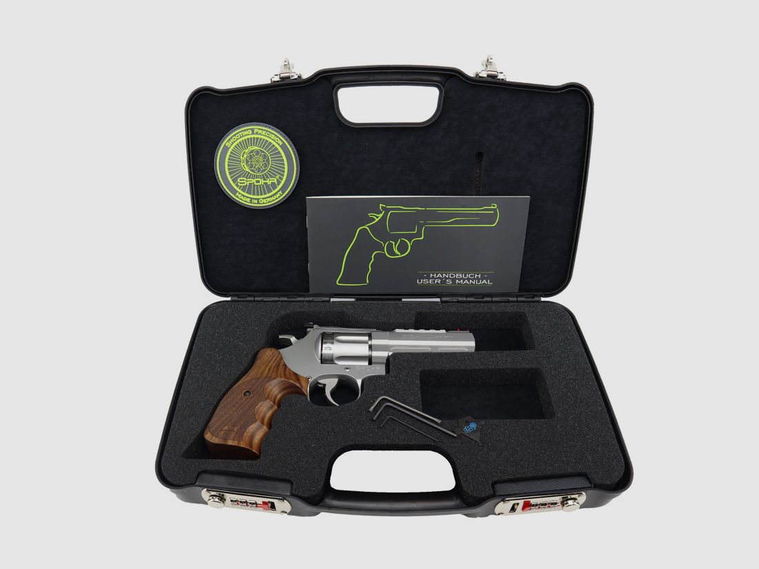  Spohr 284 Carry Stainless 4 Zoll Revolver Made in Germany