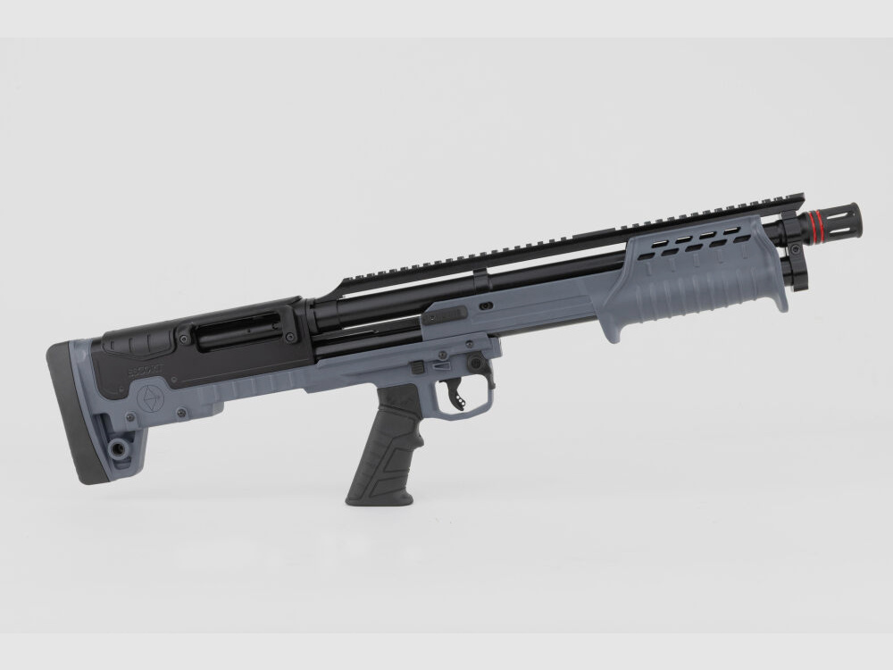 Hatsan Escort - BULL TAC PX- Tac.Grey 12/76 con Picatinny 18 pollici
