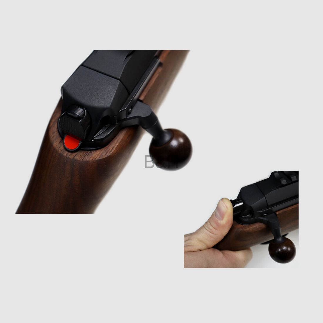 Steel Action	 Hunting Short HS LL 450mm / 45cm Geradezug-Repetierbüchse