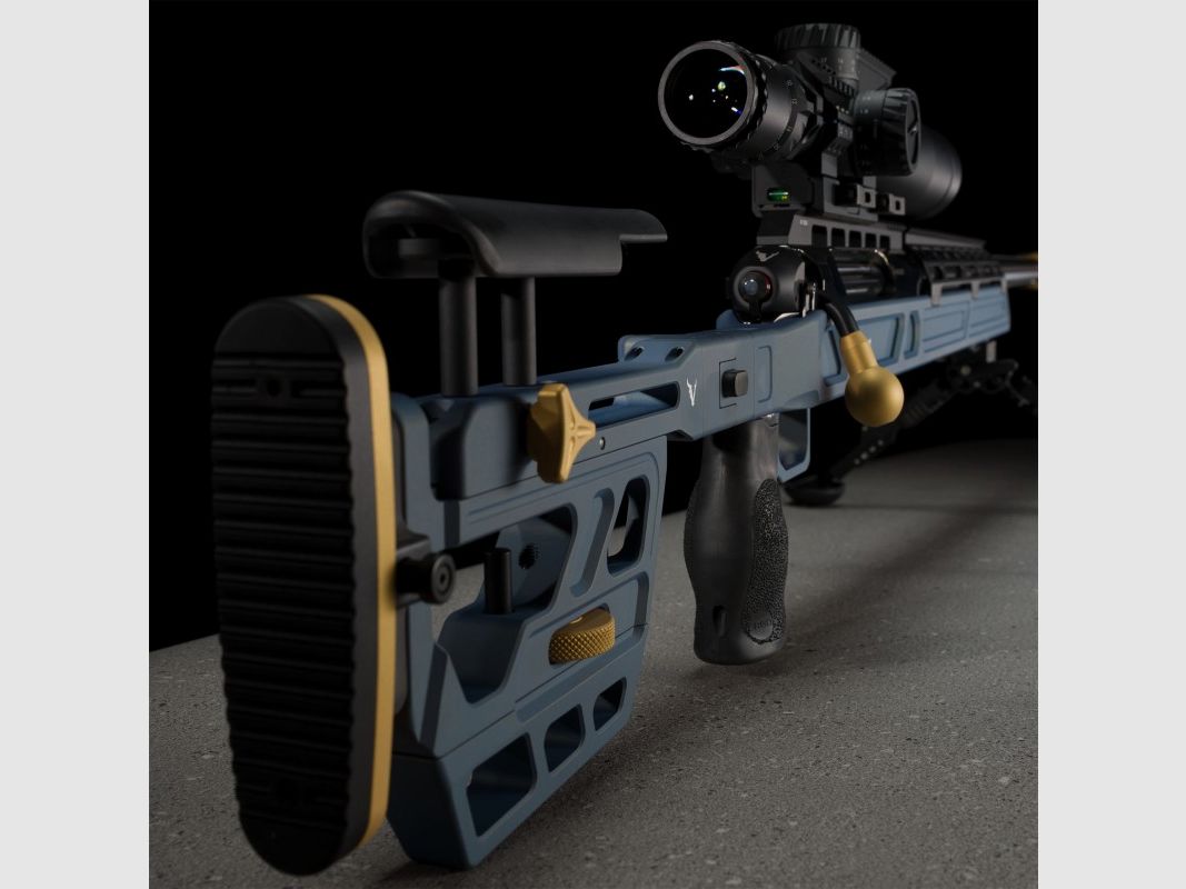 VICTRIX Crown MK2 36" cal. 375 CheyTac carabina a otturatore, immagine 10 di 14