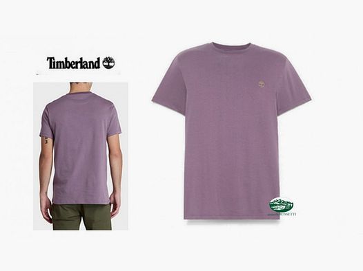 TIMBERLAND T-shirt Girocollo River colore viola ENX1