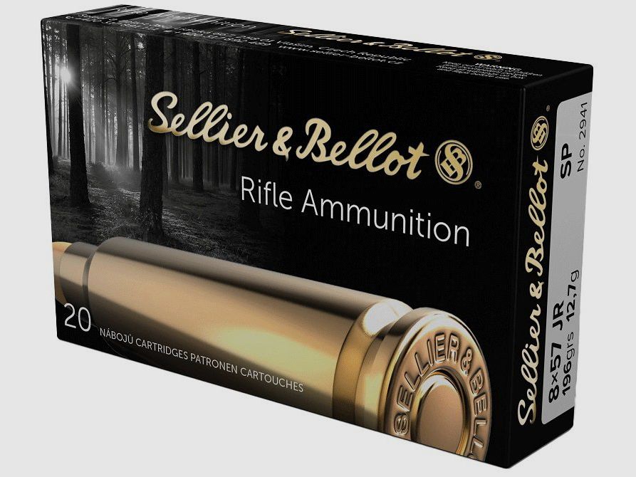 SELLIER & BELLOT PATRONEN SB 8X57JR SP 12,7, Bild 1 von 2