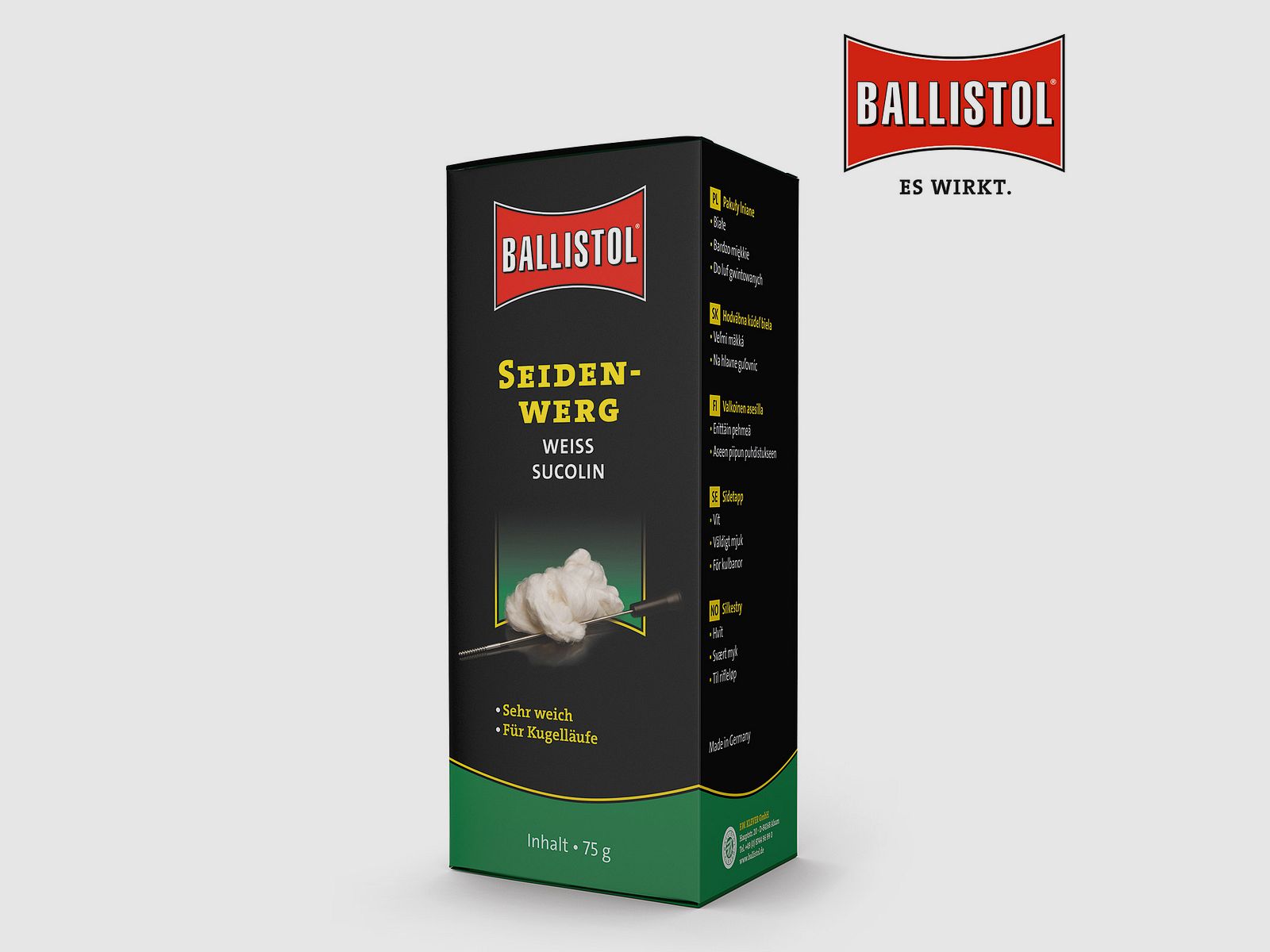 SUCOLIN Waffenwerg Seide