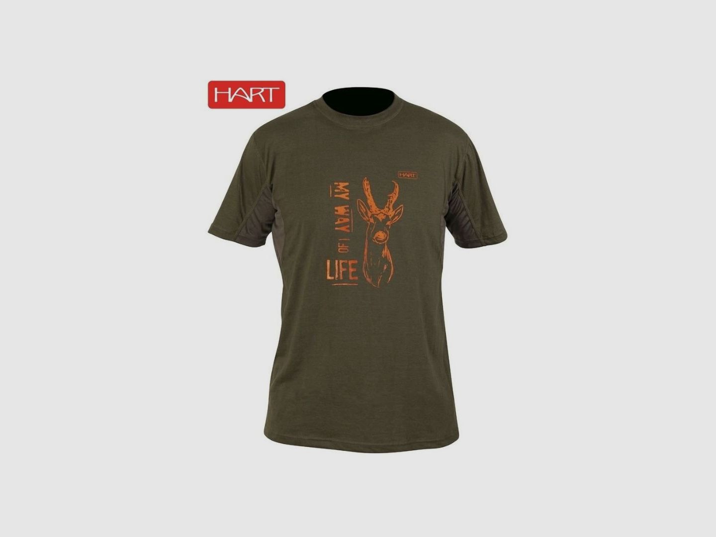 HART BRANDED CORZO T-SHIRT Z KRÓTKIM RĘKAWEM