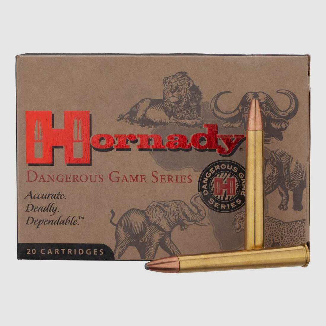 9,3x74 R SP-RP 18,5g/286grs. Hornady