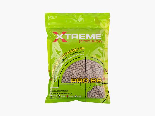 Evolution Xtreme Precision 6mm BIO BBs Dark Earth 0,25 g 2.800 piezas
