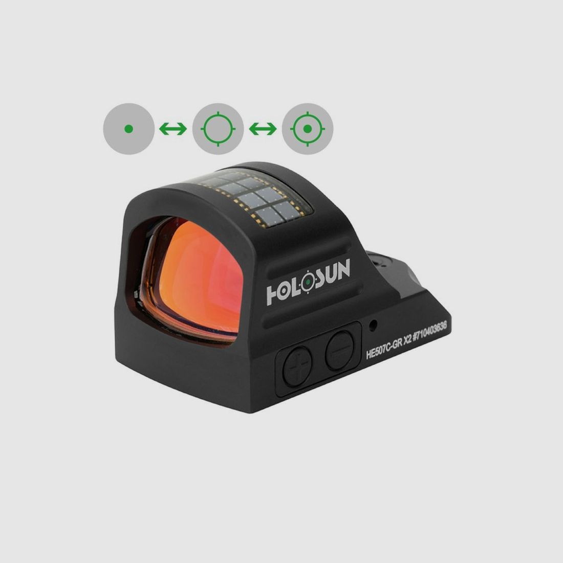 HOLOSUN 507C-X2 - Zielony