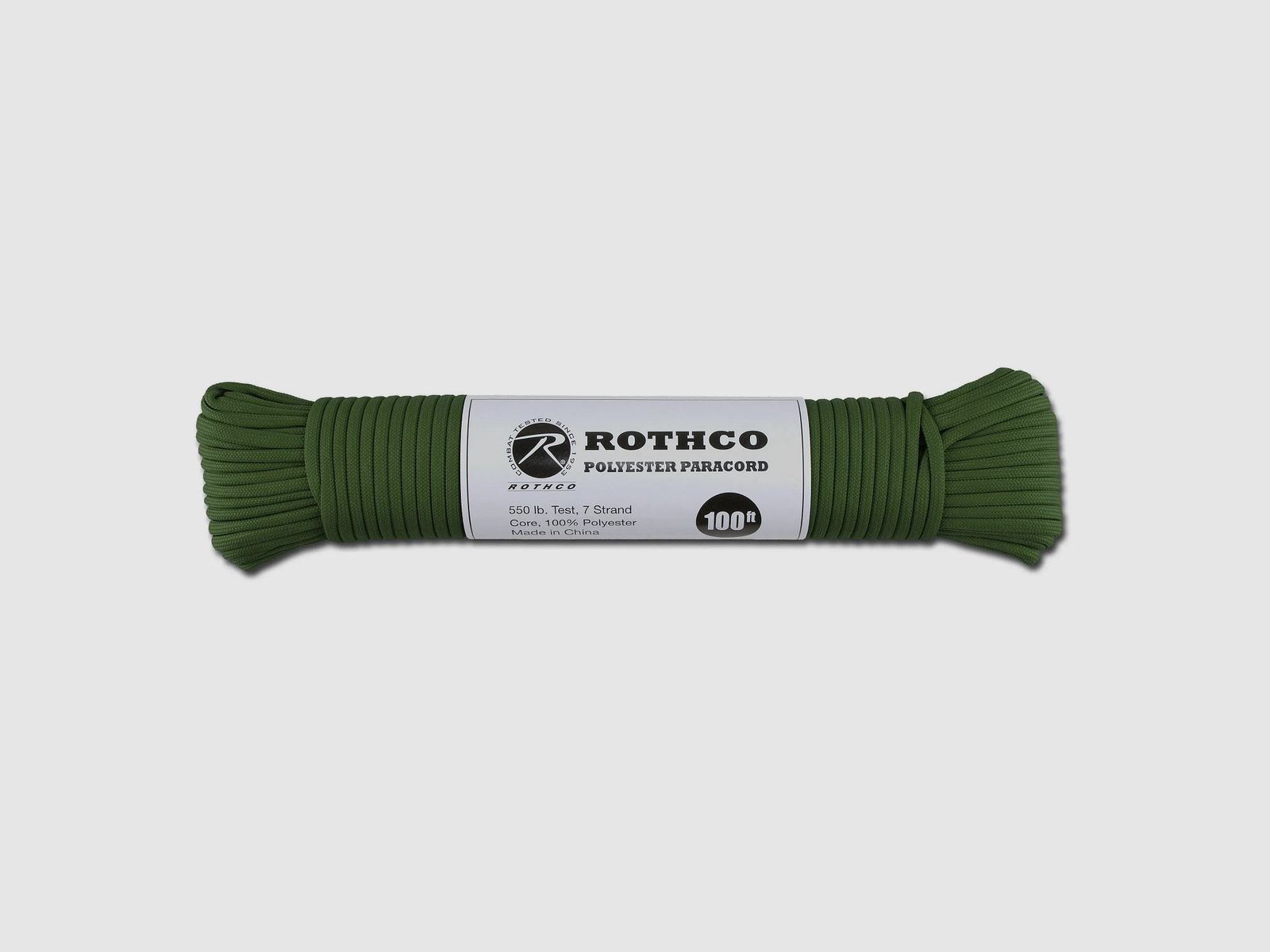Rothco Rothco Fallschirmleine Polyester Type III 550 LB hunter grün