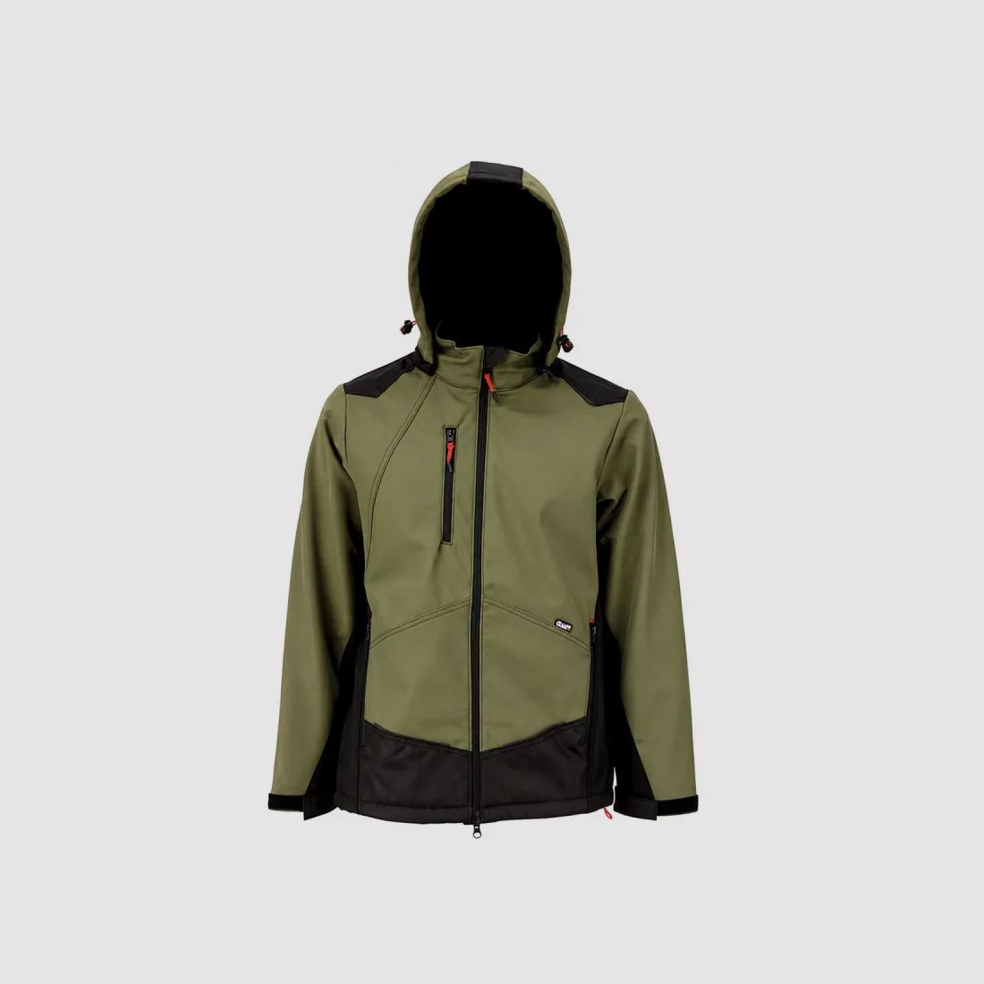 Softshell-Blouson River polar Polyester khaki schwarz M bis 3XL, Bild 9 von 15