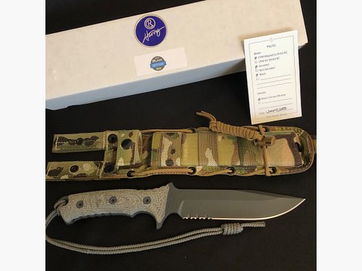Couteaux Chris Reeve Pacific dentelés Noir/Camo CPM Magna Cut