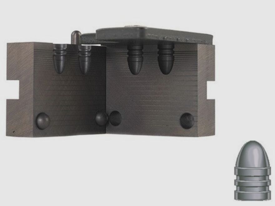 RCBS podwójna forma odlewnicza .311 / 7,8 mm 77 gr / 4,9 g 32-077-RN pociski o okrągłym czubku .311