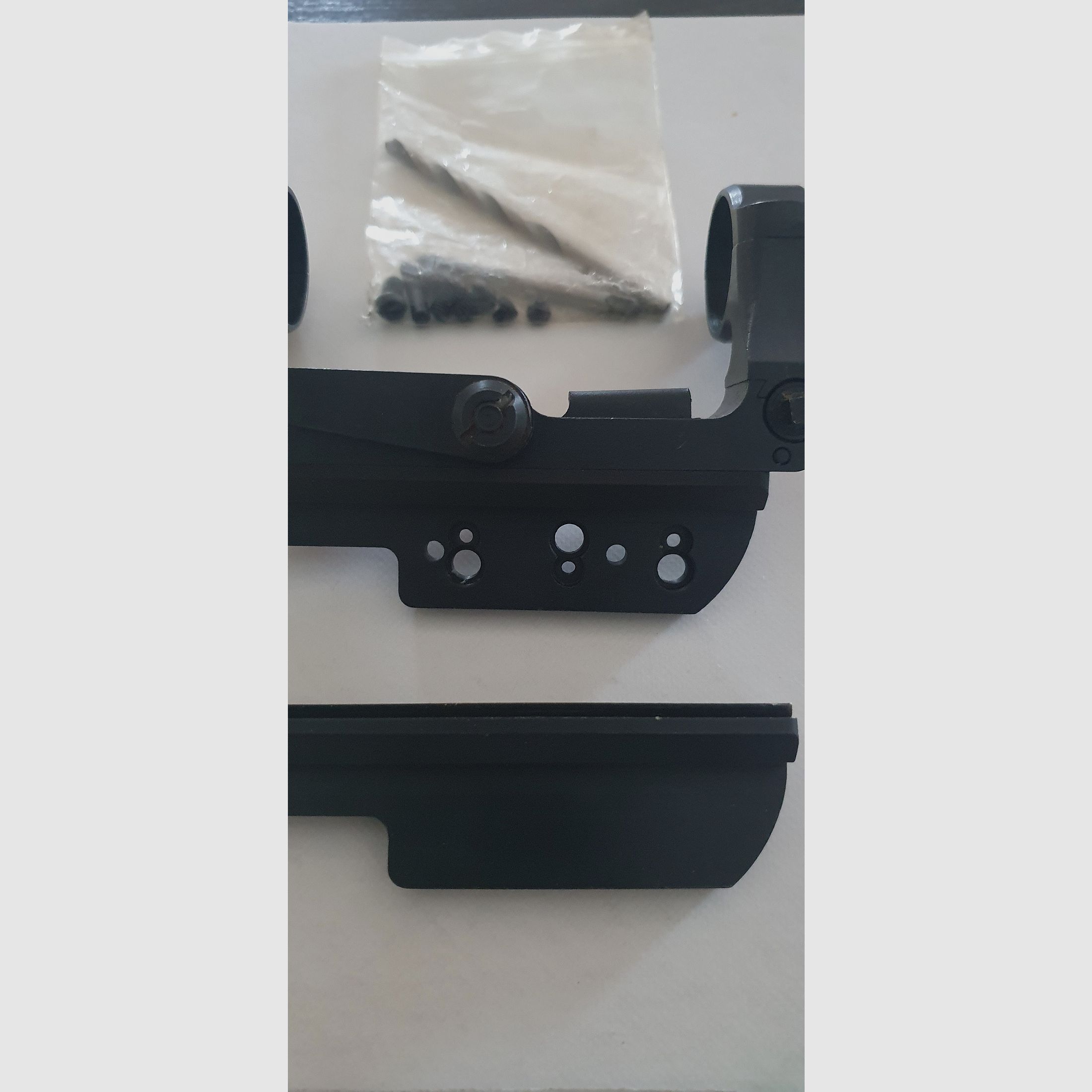  Lange K98 LSR  Seitenmontage USA Stahl brüniert