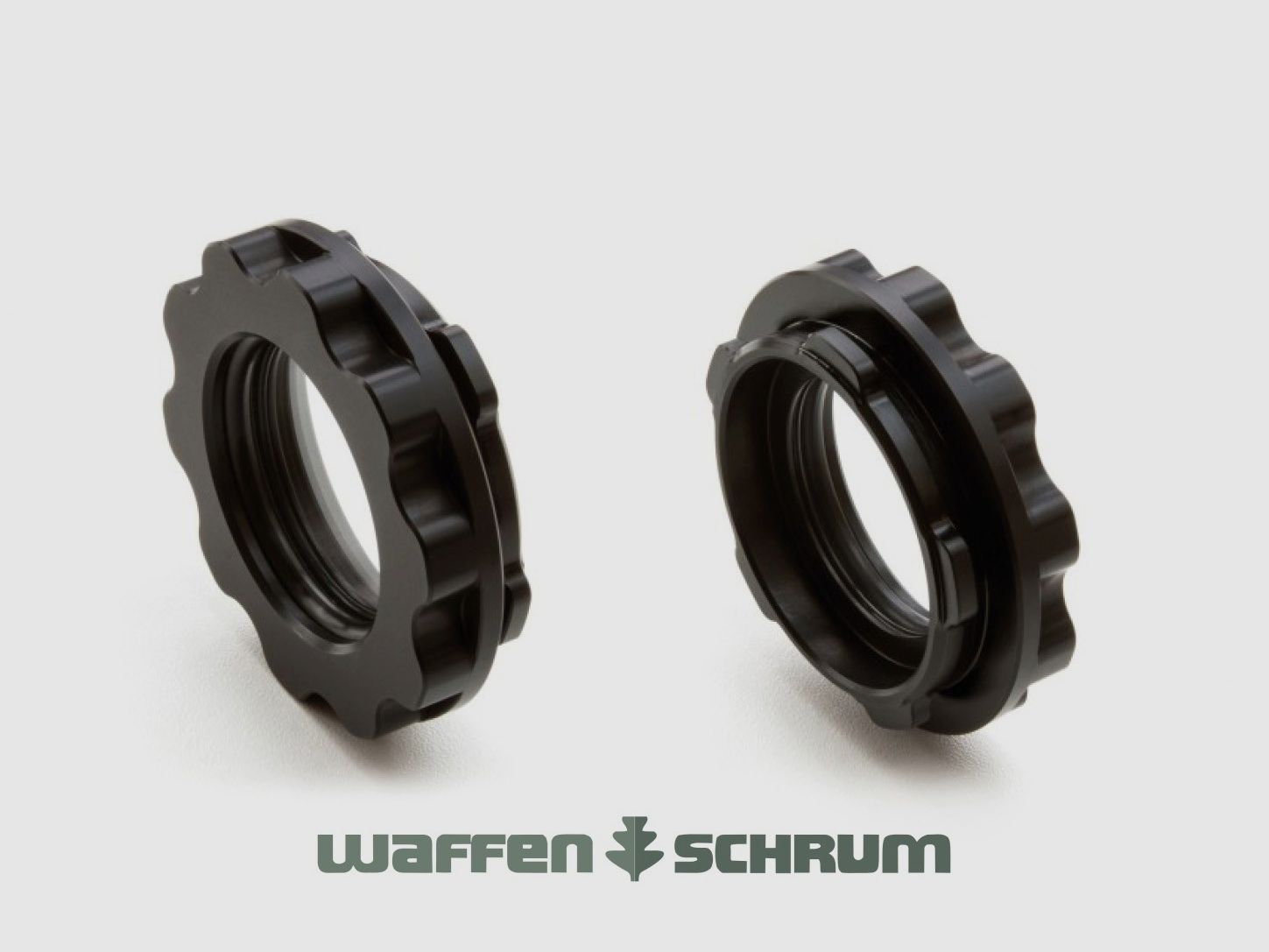 Präzise Jagen Verschlusskappe Klein mit Glas Für Klemmhülsen bis Ø61mm