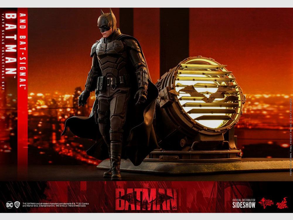 The Batman Movie Masterpiece Actionfigur 1/6 Batman with Bat-Signal 31 cm | 43151