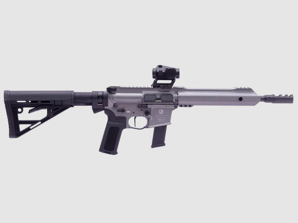 Schmeisser AR15-9 Dynamic PCC 10.5" Grey
