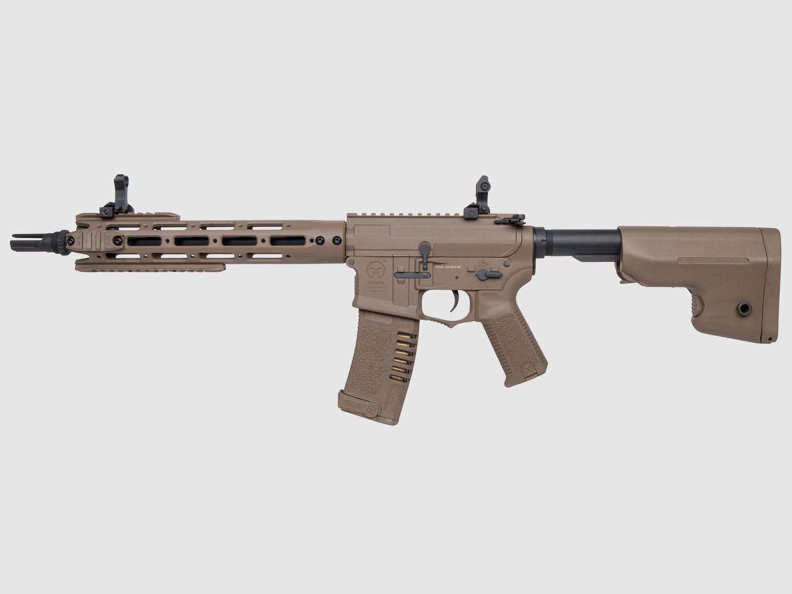 Amoeba M4 009 Dark Earth 6mm - Airsoft AEG < 0,5 Joule
