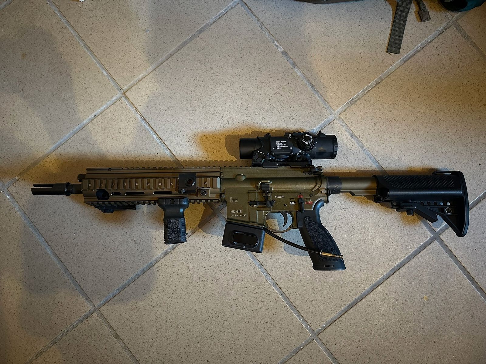 VFC HK416 GBB + HPA Adapter