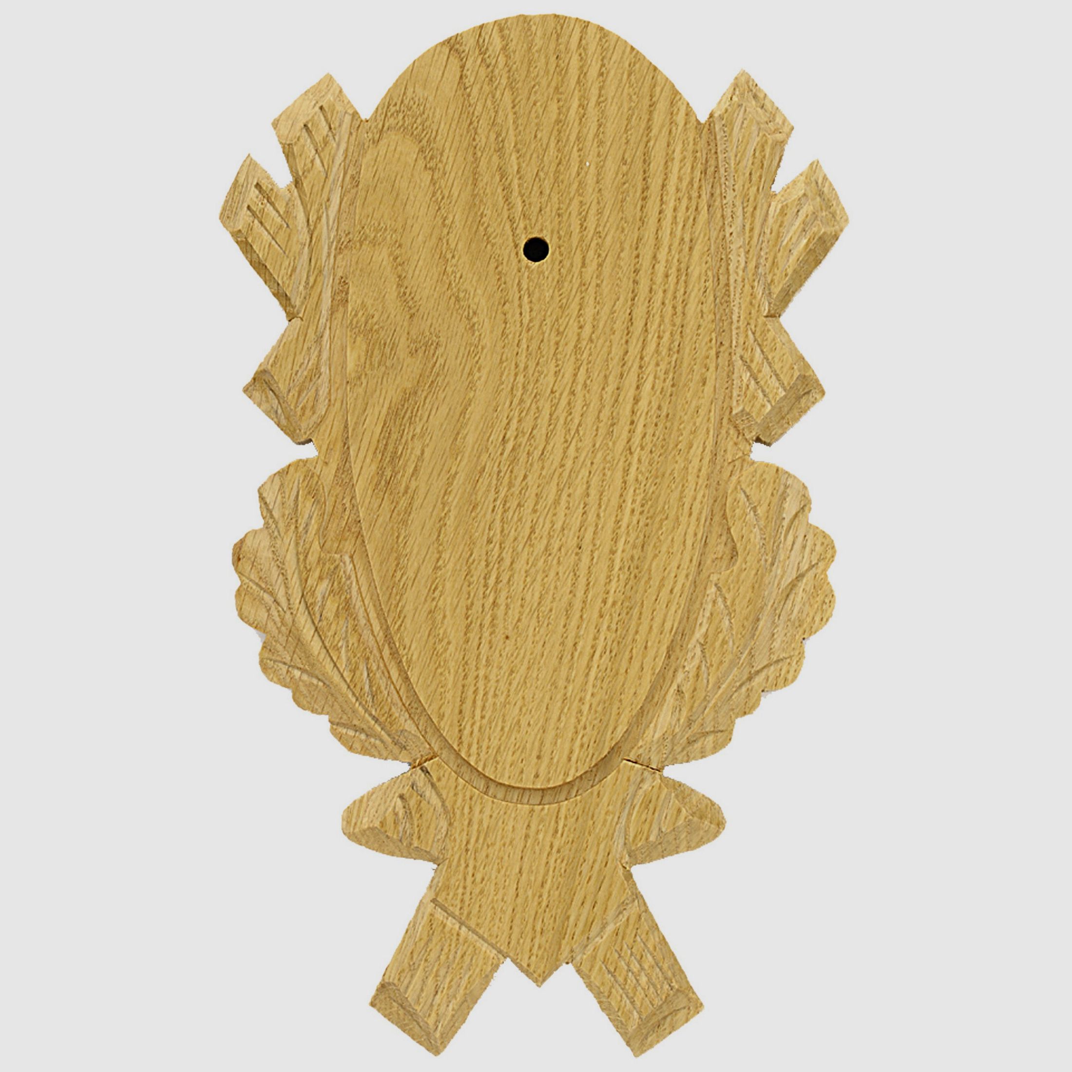 Deska na poroże sarny dębowa rzeźbiona