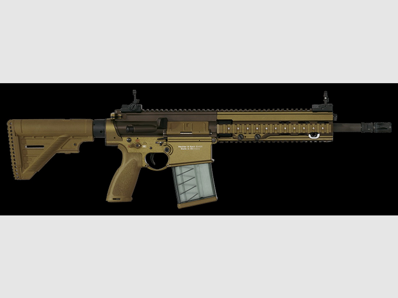 HK MR308 / G28 / HK417 Quadrail Picatinny osłona rękojeści - NOWA - Heckler & Koch MR223 HK243