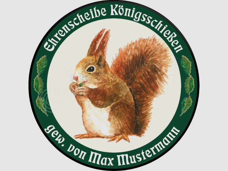 Schützenscheibe ECO-LINE Motiv 275