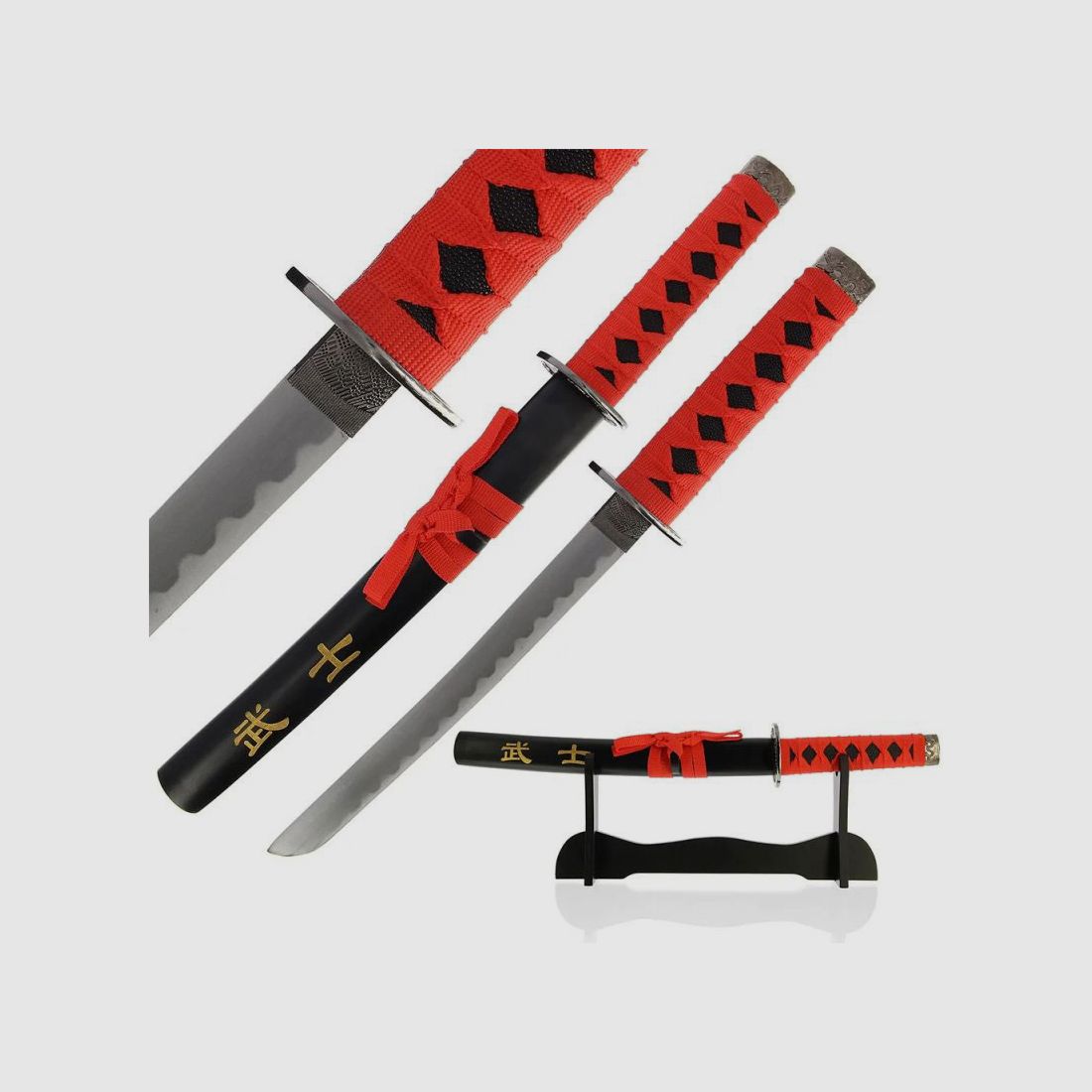 Tanto Katana Schwert rot