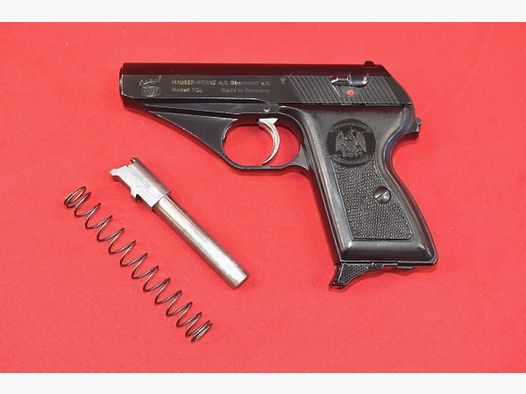 #7037 PISTOLET MAUSER HSc, ROK 1968, kal. 9Br. / 7,65Br.