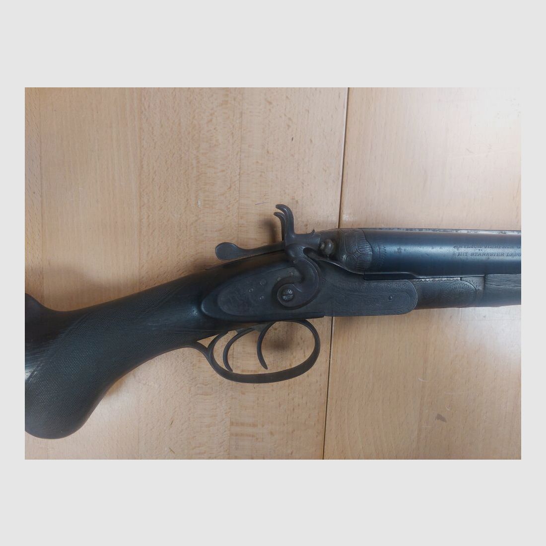 Anton Rensmann double-barrel shotgun